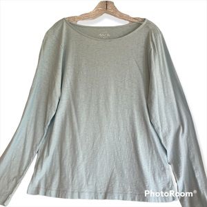 J Crew Artist Tee baby blue